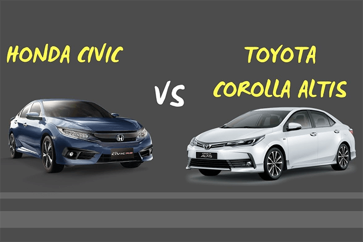 Có 900 triệu, nên mua Honda Civic hay Toyota Corolla Altis?
