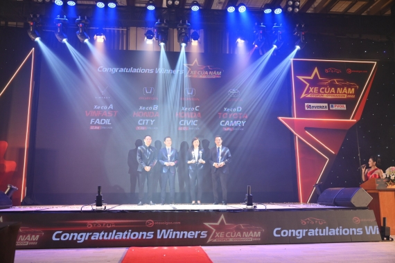 Honda City và Honda Civic nhận Giải thưởng “Xe của năm” phân khúc xe hạng B và phân khúc xe hạng C năm 2022