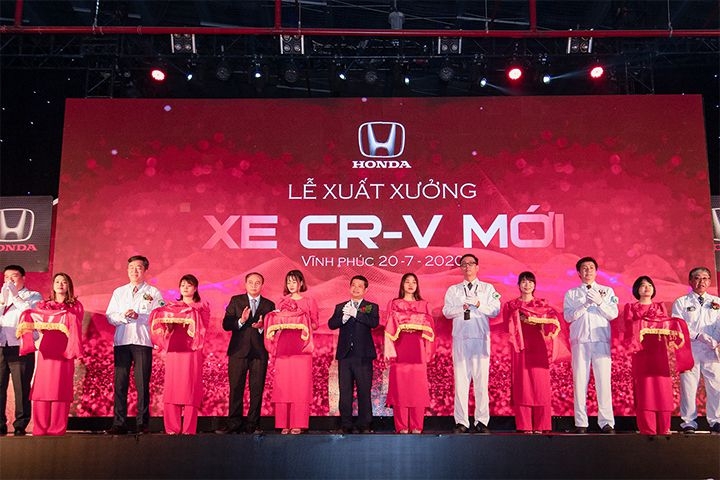 Honda Việt Nam tổ chức Lễ xuất xưởng Honda CR-V 2020