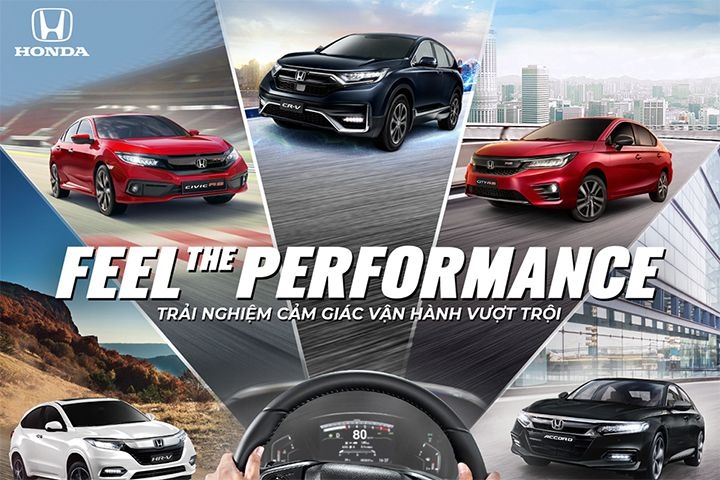 Honda Việt Nam công bố Chiến dịch quảng bá thương hiệu Honda Ôtô “Feel The Performance”