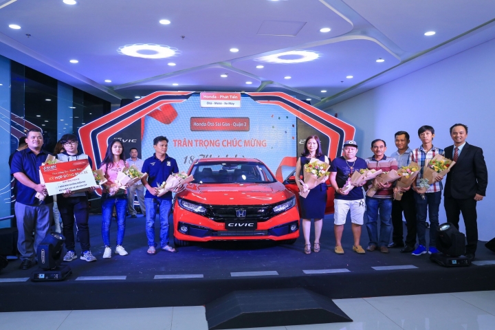 Nhìn lại sự kiện: “Lễ ra mắt Honda Civic 2019” tại Honda Ôtô Sài Gòn – Quận 2